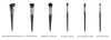Make up brush set